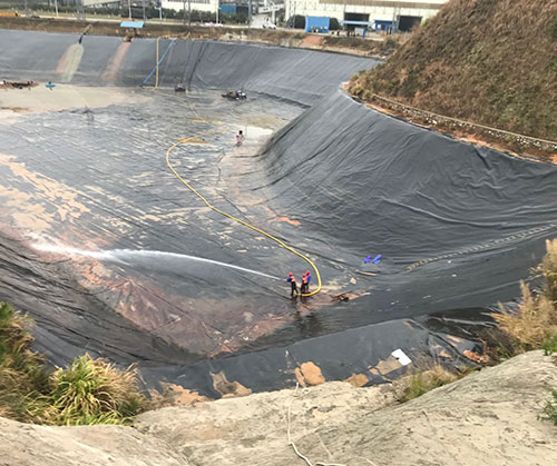 云和废水池清理