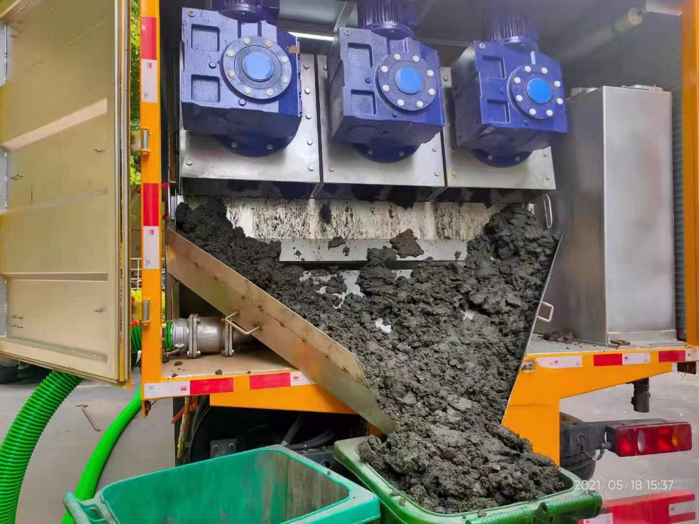 云和化粪池清掏城市维护站-泥浆净化干湿分离处理